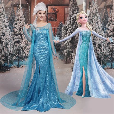 queen elsa cosplay dress|elsa dressing up outfit.